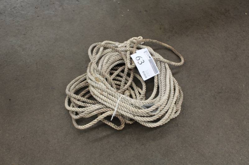 lot 63 image: Rope