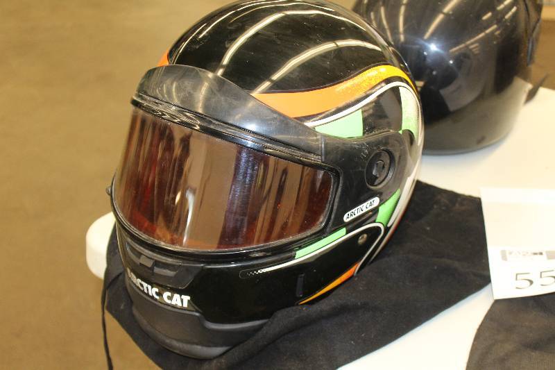 lot 55 image: Artic Cat Snowmobile Helmet