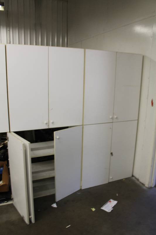 lot 80 image: Lot of (2) 2-Door Cabinets
