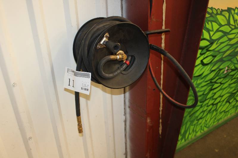 lot 11 image: Air Hose on Auto Retract Reel