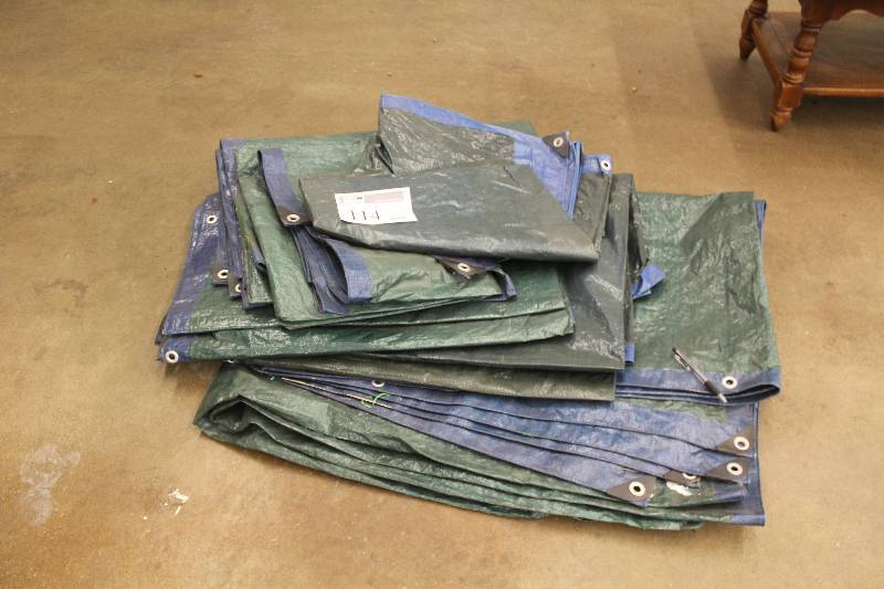 lot 114 image: Tarps