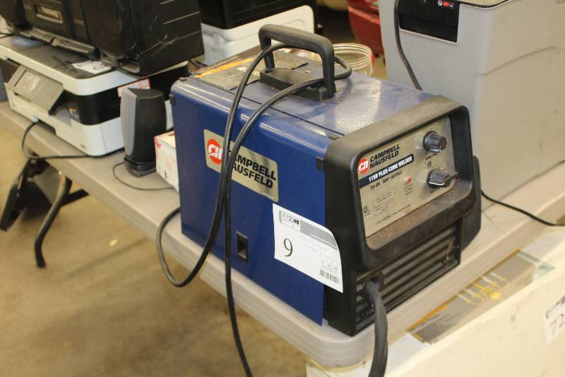 lot 9 image: Campbell Hausfeld 115V Flux Core Welder