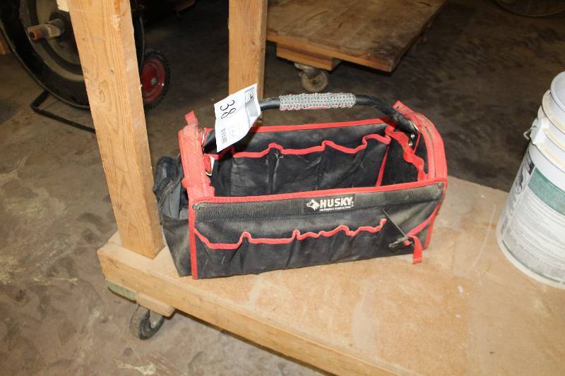 lot 38 image: Husky Canvas Tool Bag