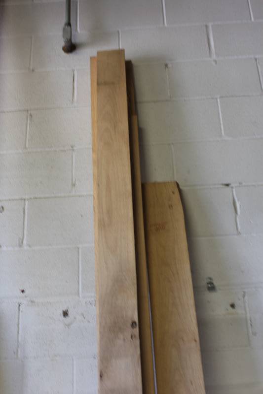 lot 86 image: Solid Alder Boards