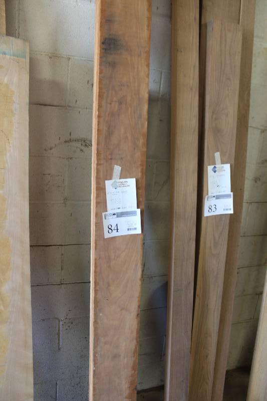 lot 84 image: Lot of (5) Solid Cherry Boards