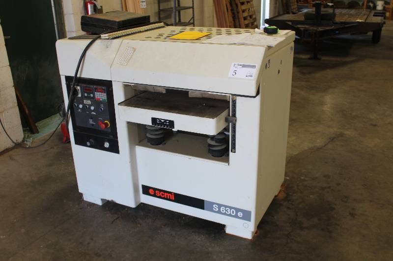 lot 5 image: SCMI S630e Planer