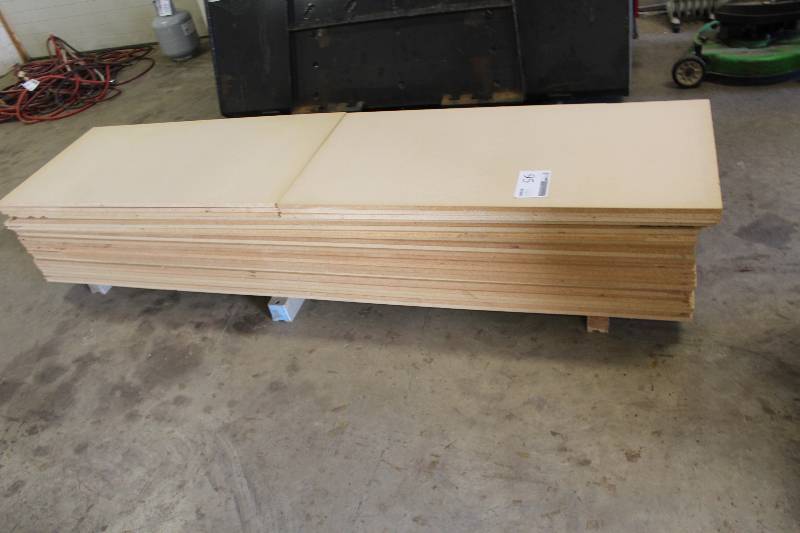 lot 95 image: Lot of (20) 58 Particle Board Sheets