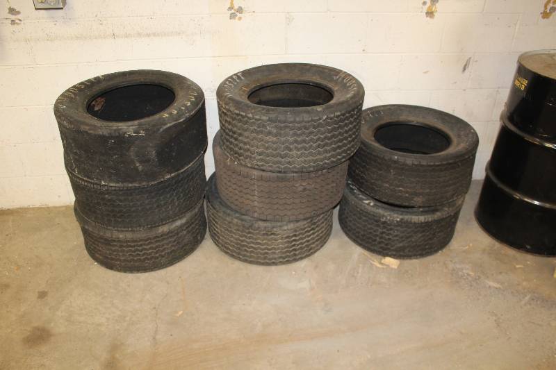 lot 153 image: Lot of (8) Hoosier Tires wo Wheels