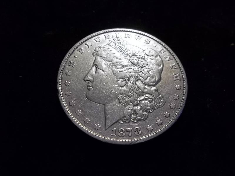 1878  Morgan Silver Dollar Reverse 78