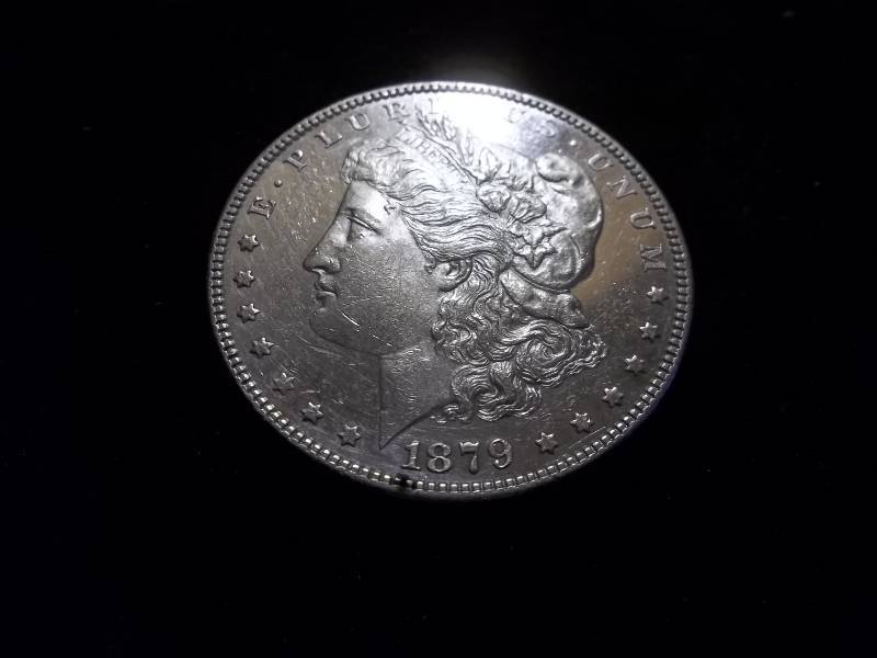 1879   Morgan Silver Dollar DMPL (Proof Like Strike) Rare & Valuable (MS63 DMPL Valued  $380.00)