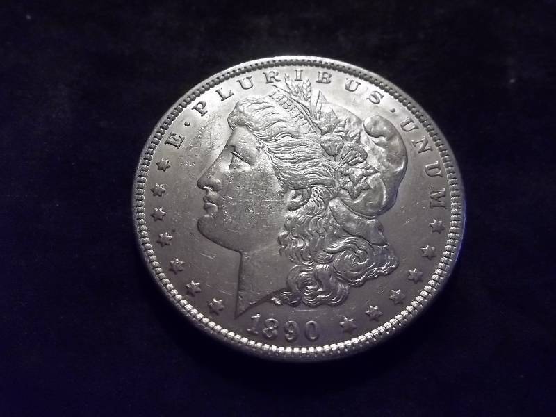 1890 Morgan Silver Dollar Higher Grade Very High MS
