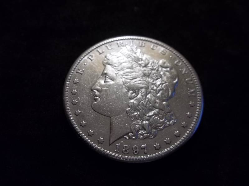 1897 S Morgan Silver Dollar High Grade MS DMPL Proof Like Strike