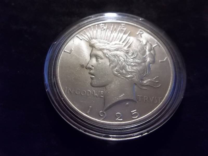 1925 Peace Silver Dollar Very High Grade MS Flawless