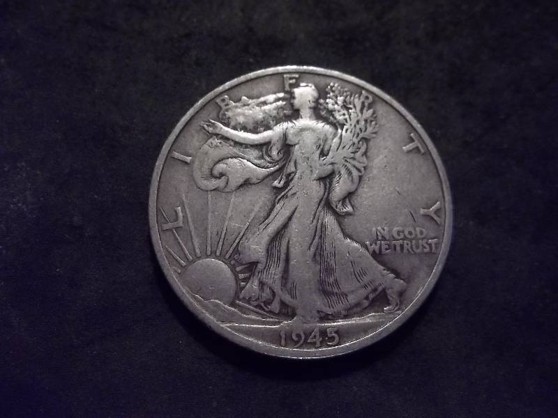 1945 S  Walker Half Dollar Higher Grade