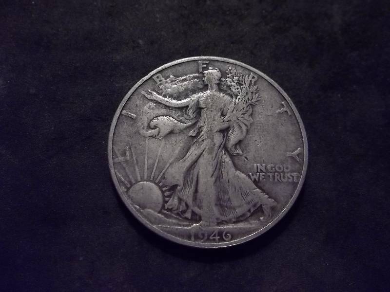 1946 D Walker Half Dollar Higher Grade XF