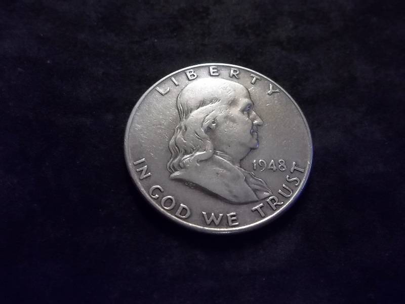 1948  Franklin Half Dollar Better Grade