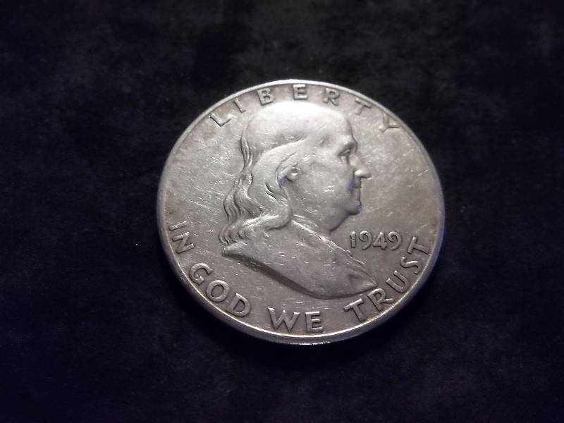 1949 S  Franklin Half Dollar Higher Grade