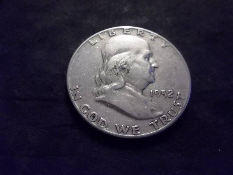 1952 D Franklin Half Dollar Better Grade