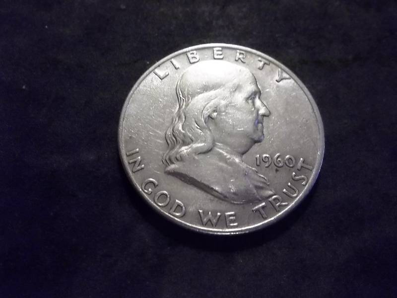 1960 D  Franklin Half Dollar High Grade