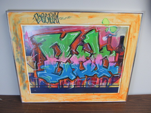 lot 48 image: Original Graffiti Artwork