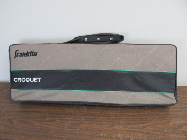 lot 123 image: BRAND NEW Franklin Croquet Set