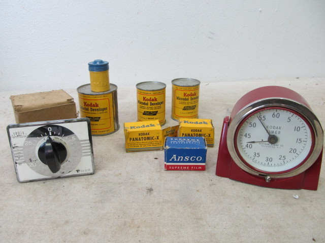 lot 138 image: Lot of NOS Film Supplies & Timers