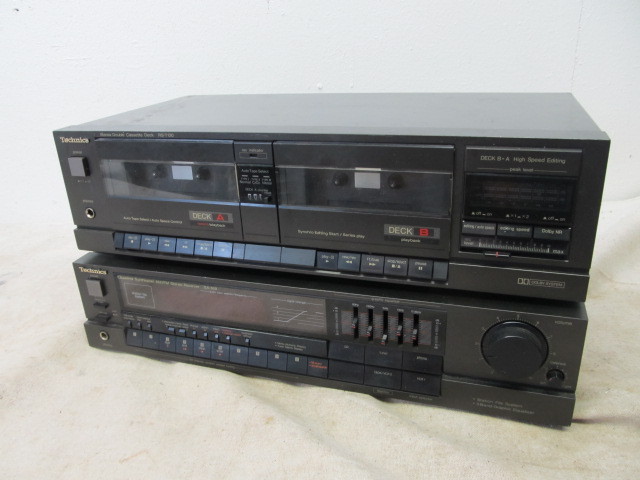 lot 141 image: Working Technics Tape Deck & Receiver