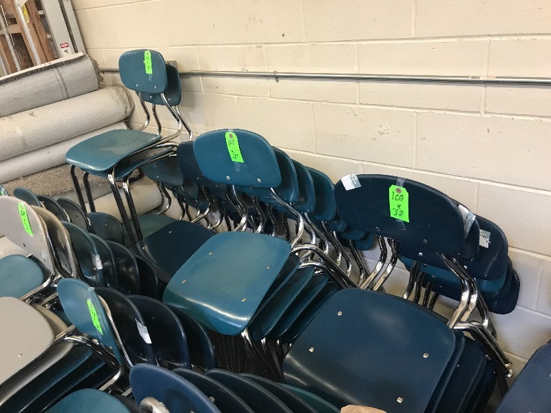 38 COMPOSITE PLASTIC CHAIRS