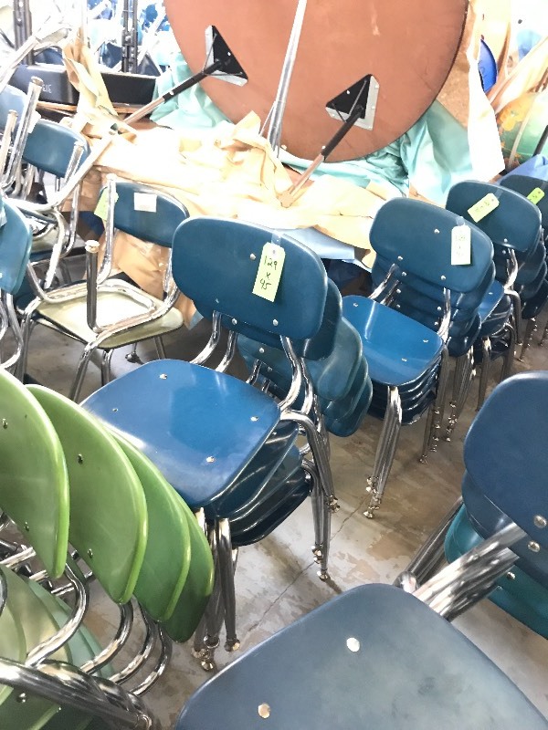 45 COMPOSITE PLASTIC CHAIRS