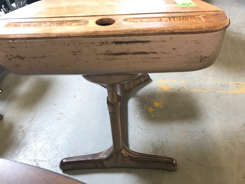 VINTAGE SCHOOL DESK