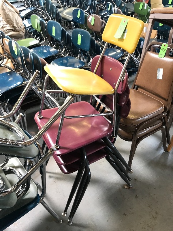 12 RANDOM CHAIR LOT