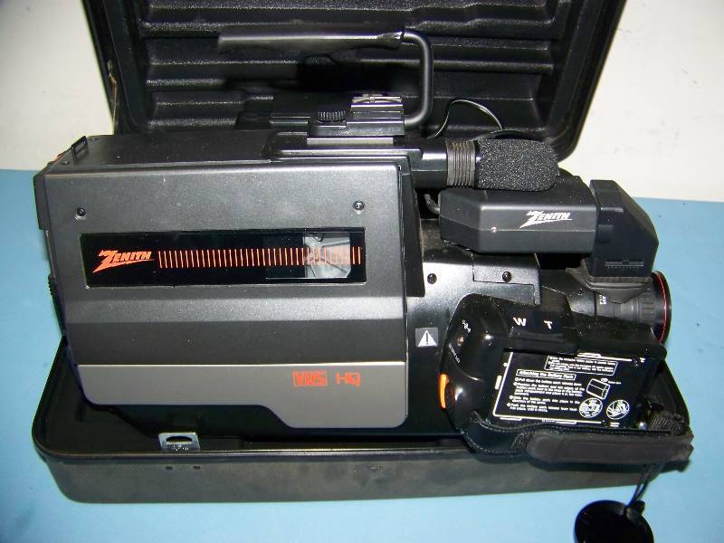 lot 72 image: Zenith, Video Camera Recorder  Camcorder in Hard-Sided Case