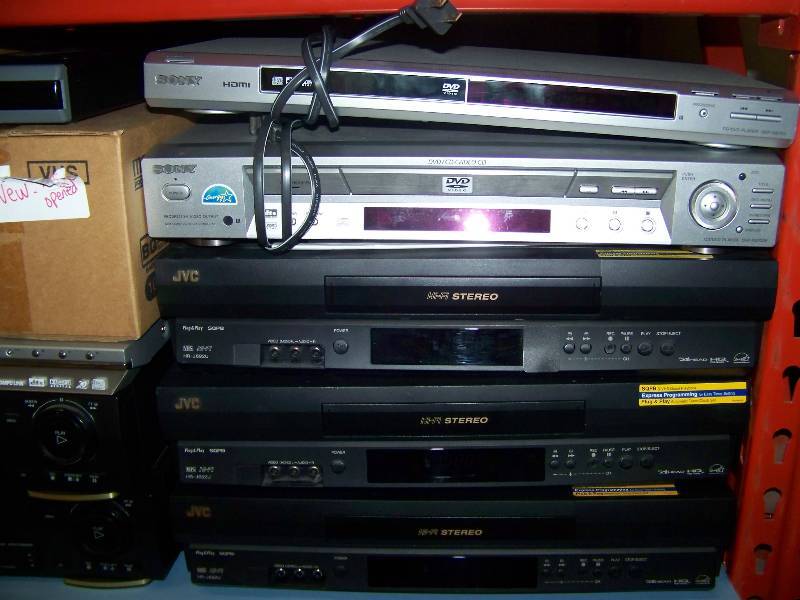 lot 79 image: (8 Wide Shelf - LARGE LOT) Miscellaneous Audio  Video (AV) Items and more