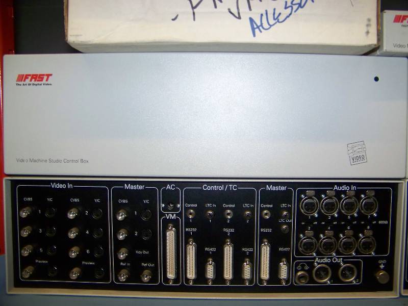 lot 80 image: FAST, Video Machine, Control Boxes, Interface  Control Units, User Manuals, Cables and more