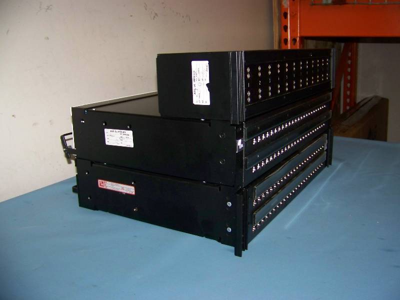 lot 88 image: (3) ADC, Patch Panels in Rack-Mountable FrameS