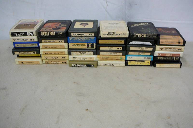 Lot of 8 Track Tape