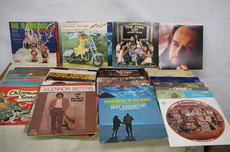 Lot of Vinyl Records