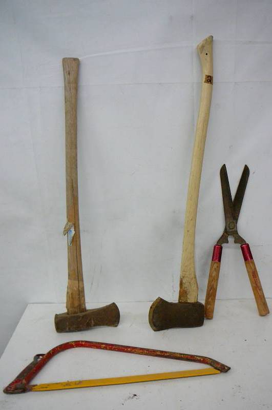 Lot of Lawn Tools