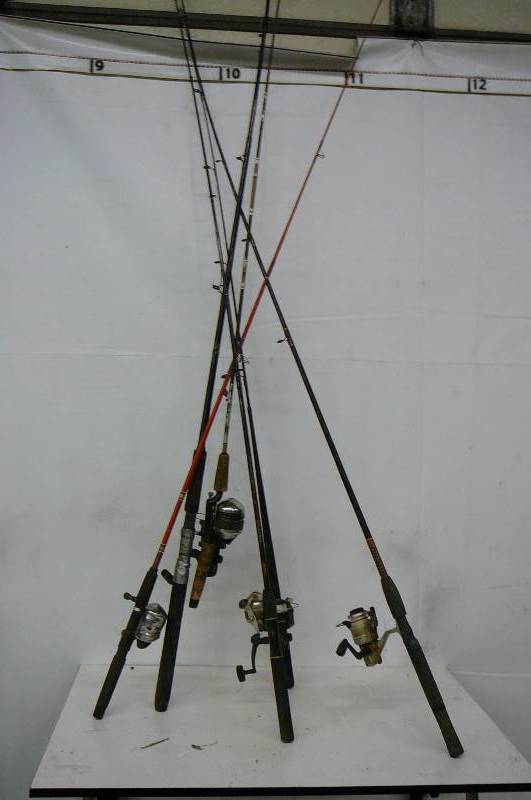 Lot of Fishing Rods & Reels