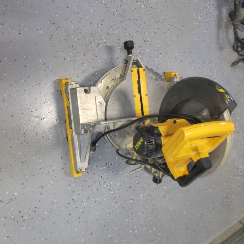 lot 12 image: DeWalt 12 Miter Saw