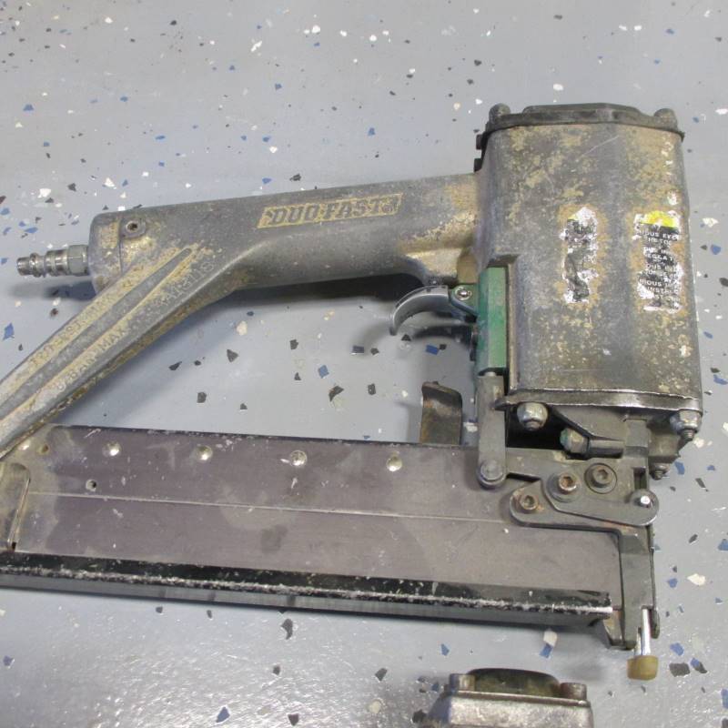 lot 22 image: (2) DuoFast  Finishing Nailers