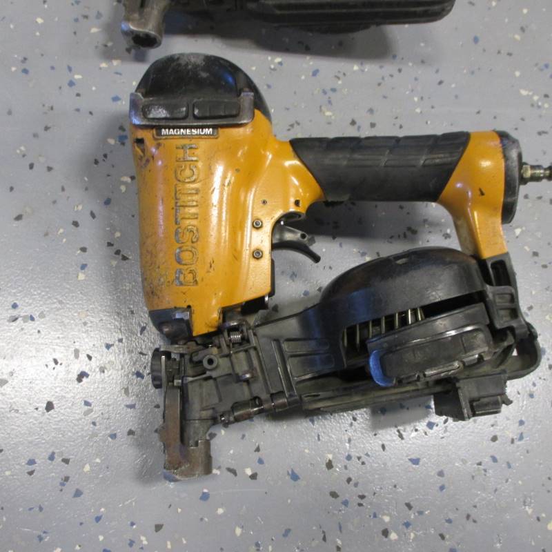 lot 25 image: (2) Bostitch Coil Nailers
