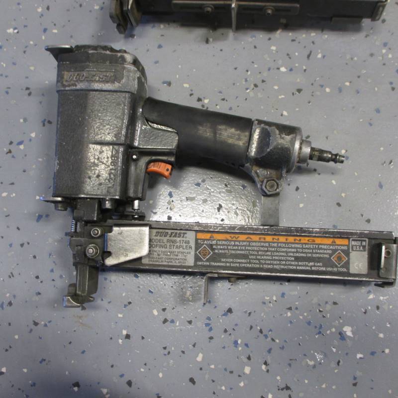 lot 27 image: (2) DuoFast Roofing Staplers