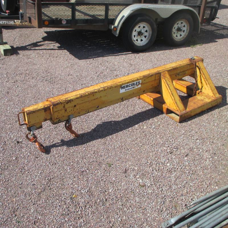lot 5 image: 7-12 Extendable Lifting Boom