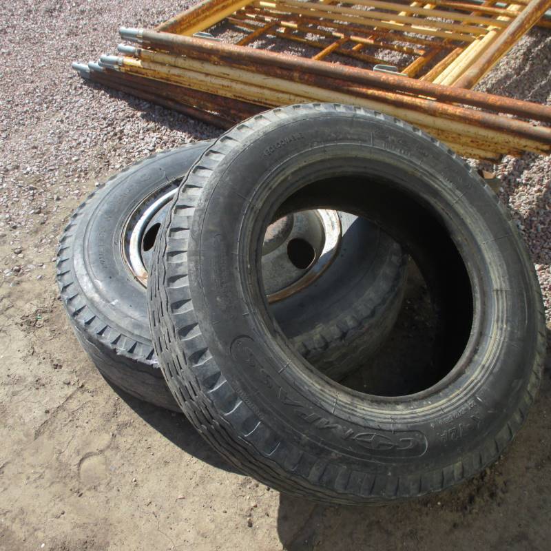 lot 7 image: Spare Wheel  Tires for lot # 6