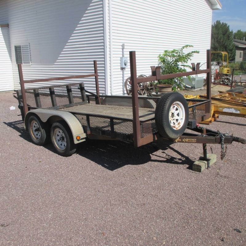 lot 2 image: 2003 PJ Trailer 6 12 X 12