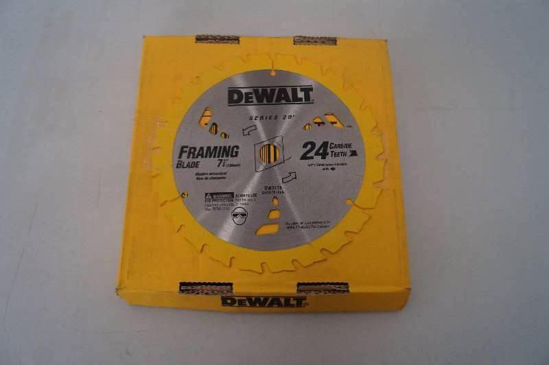 lot 35 image: DeWalt Framing Blades