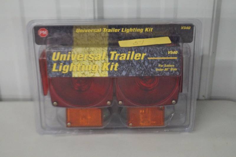 lot 51 image: Universal Trailer Lighting Kit