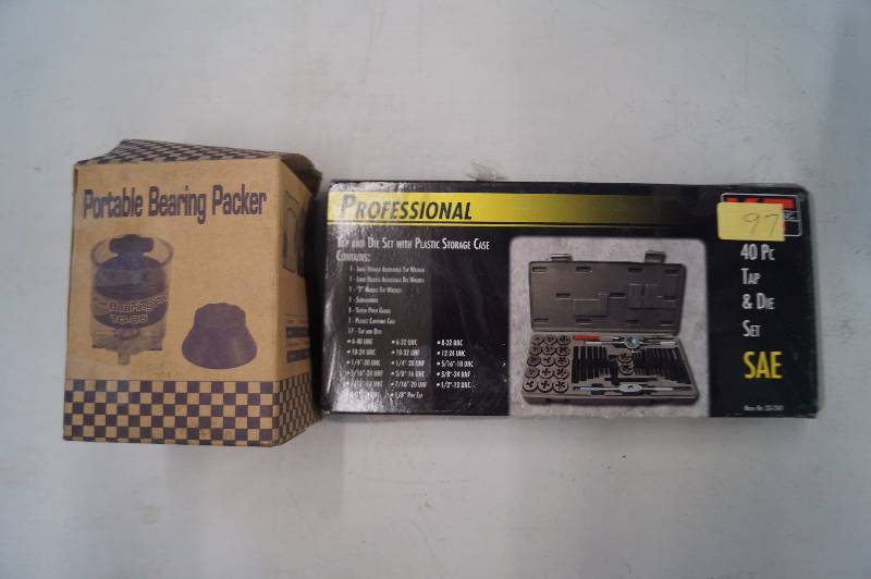 lot 97 image: Bearing PackerTap & Die Set