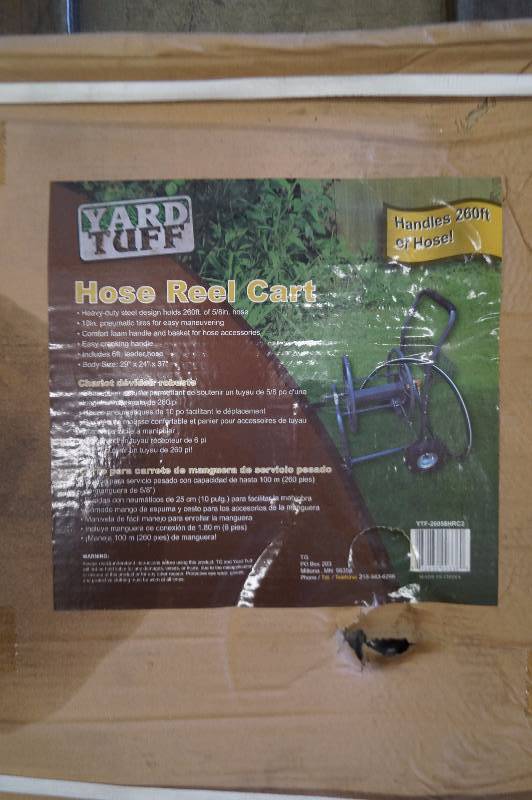 lot 105 image: Hose Reel Cart